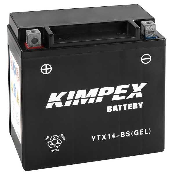atv utv maintenance free battery by kimpex